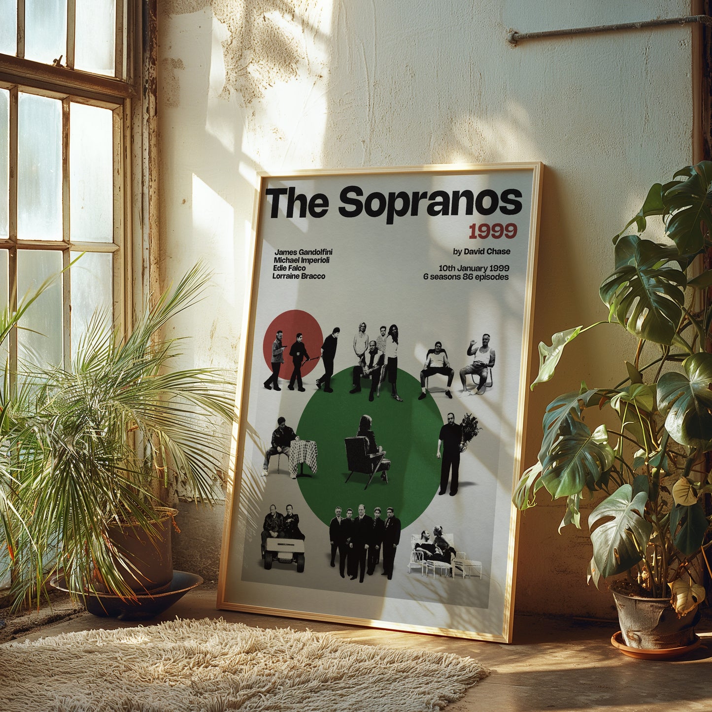 The Sopranos miniatures poster