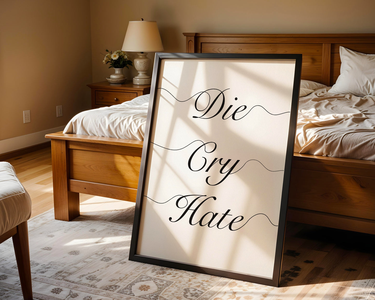 Die Cry Hate poster