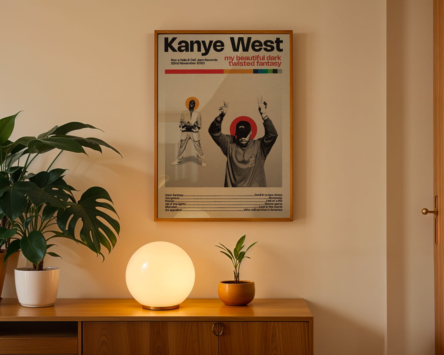 Kanye West album posters