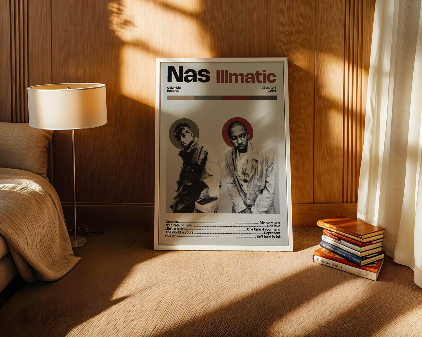 Nas Illmatic poster