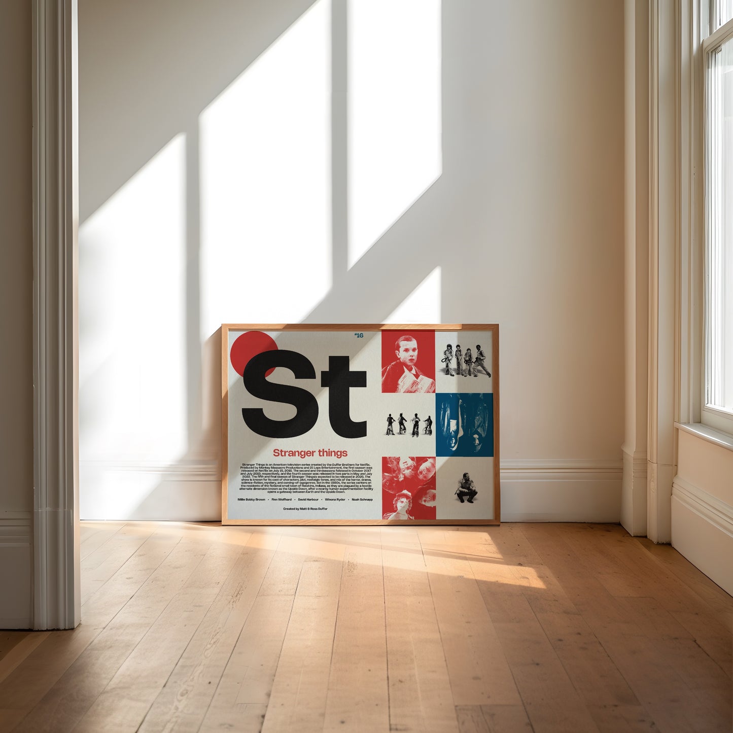 St Stranger Things show poster