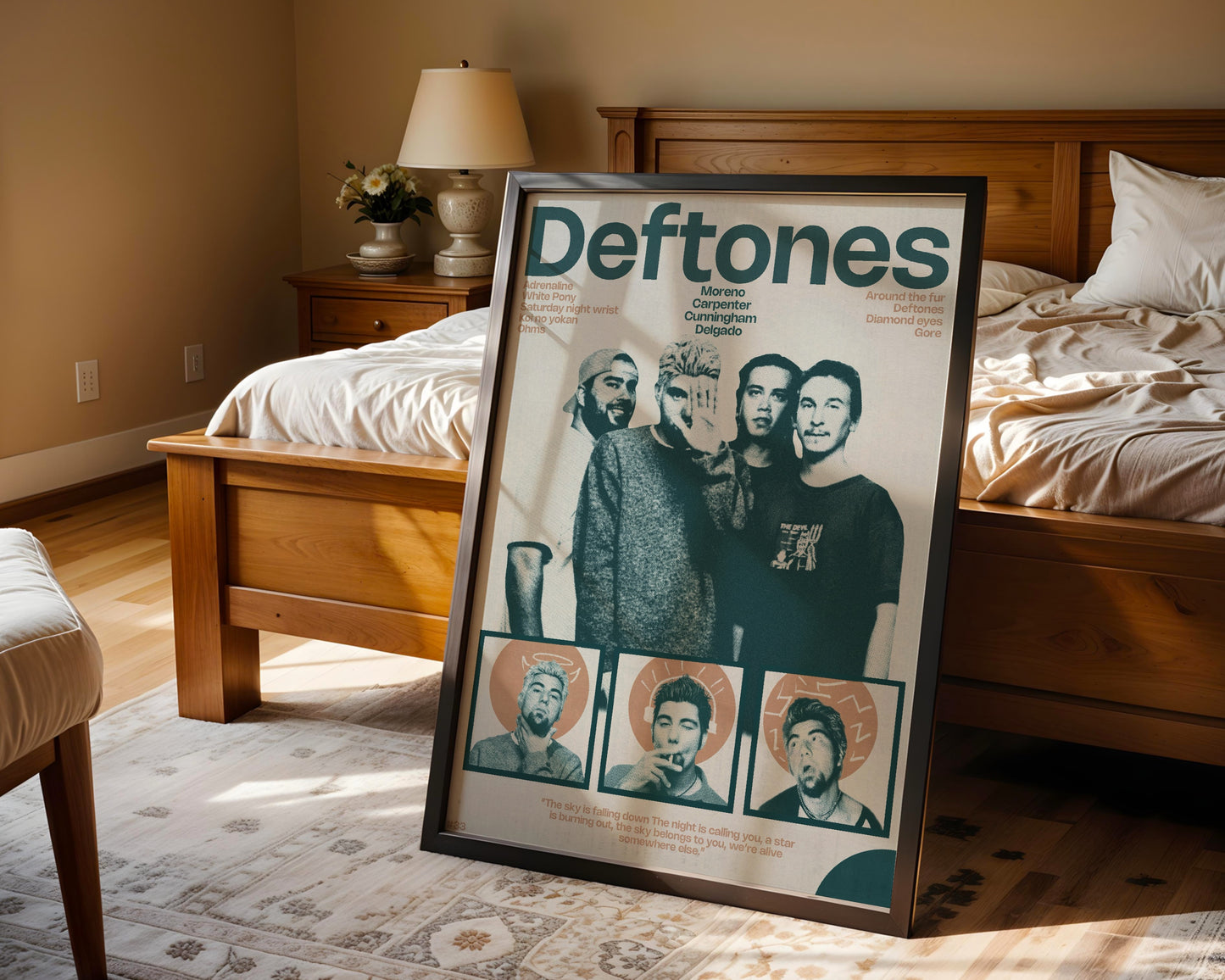 #33 Deftones poster
