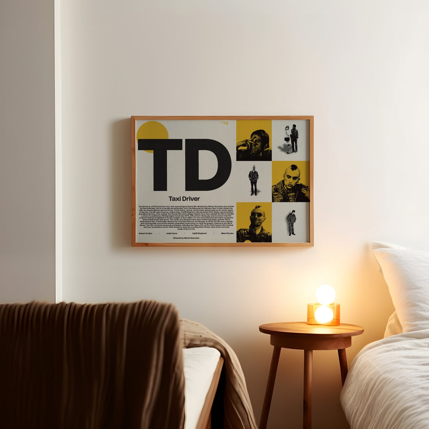 TD Taxi Driver film poster
