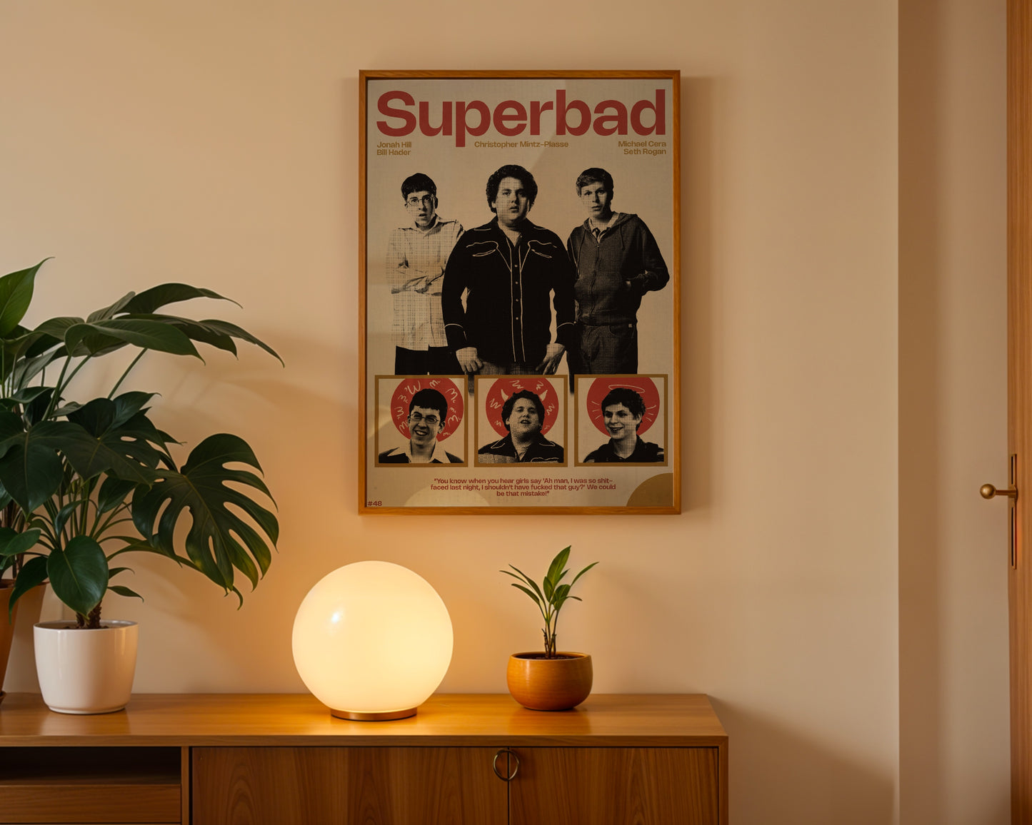 #48 Superbad poster