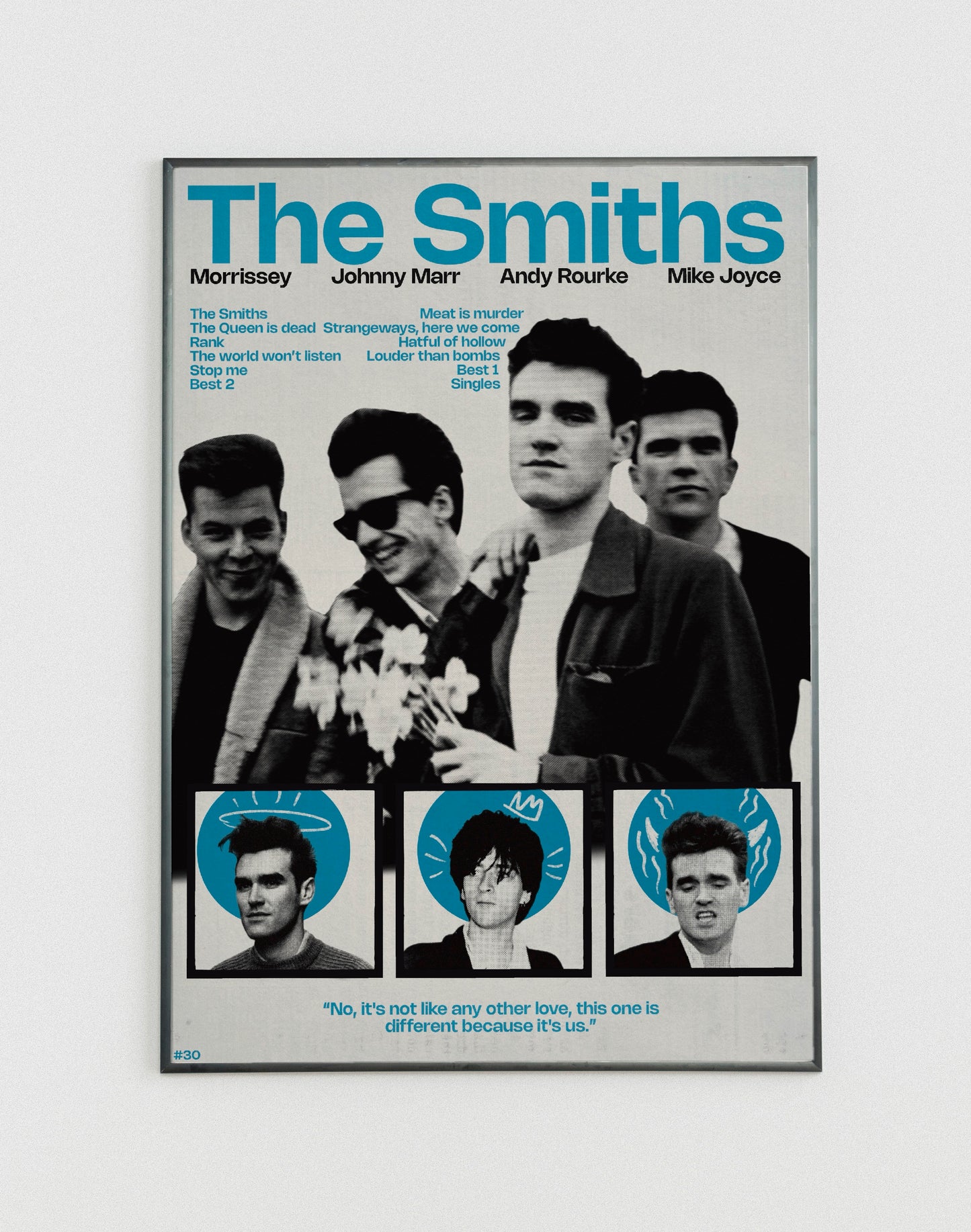 #30 The Smiths poster