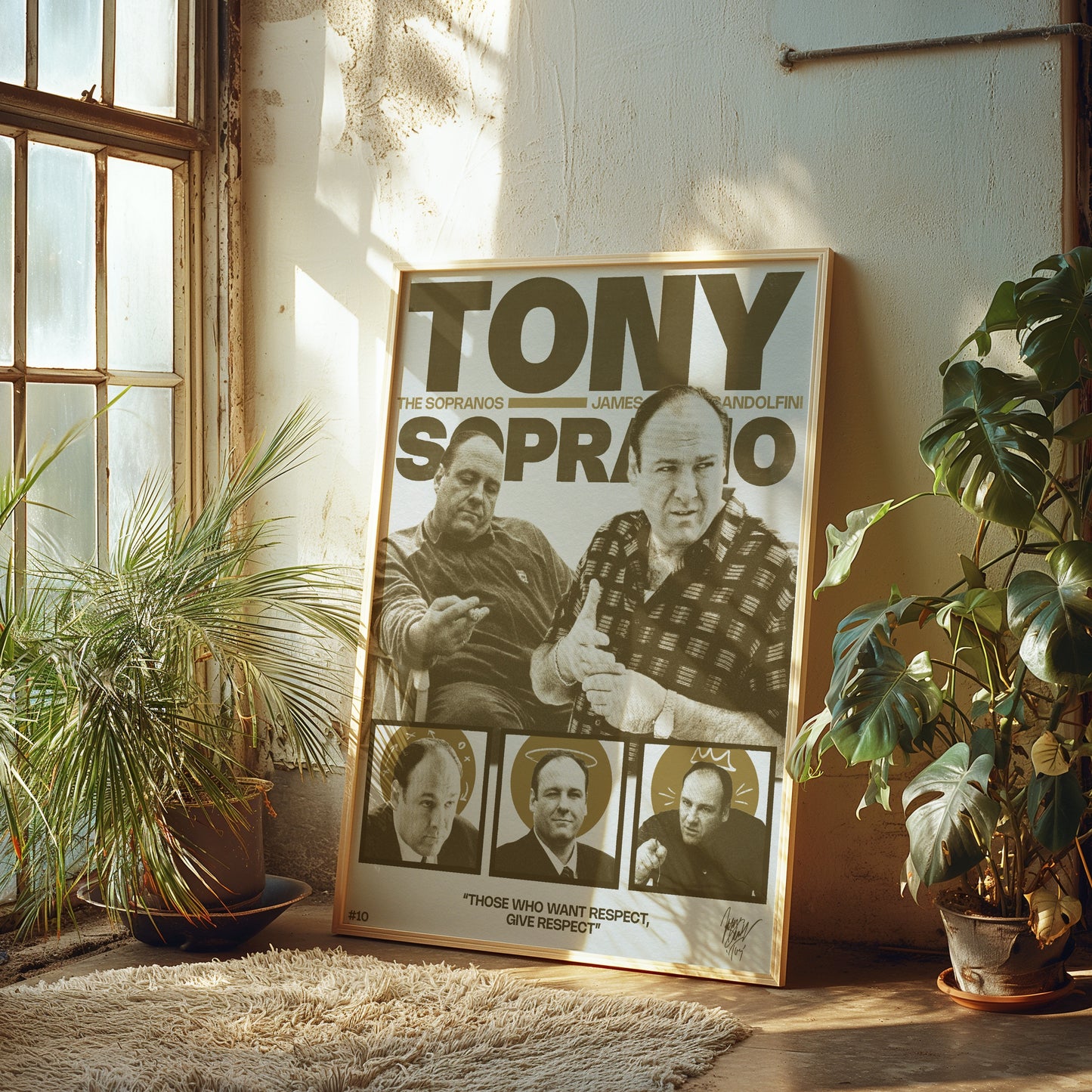 #10 Tony Soprano poster