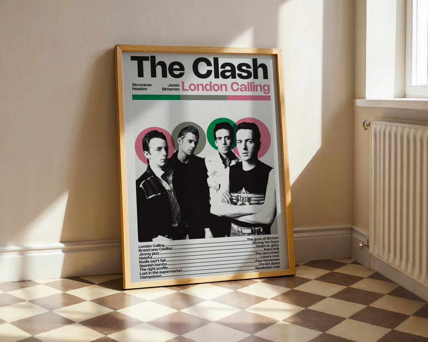 The Clash London Calling poster