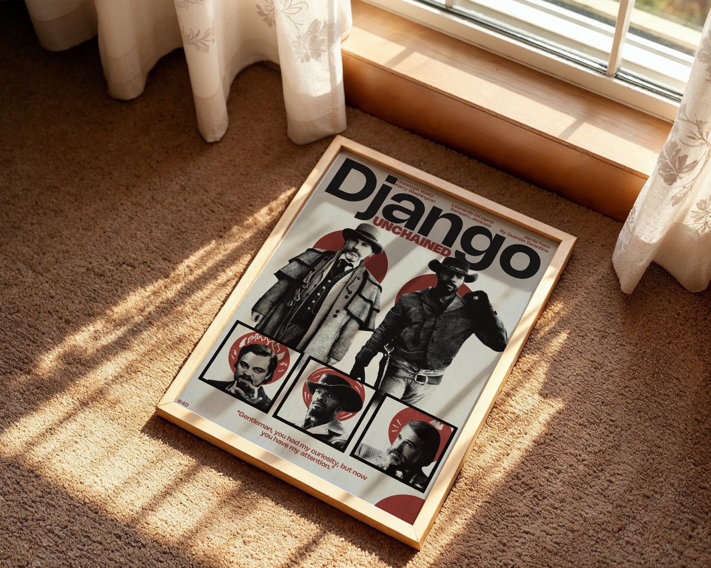 #40 Django Unchained poster