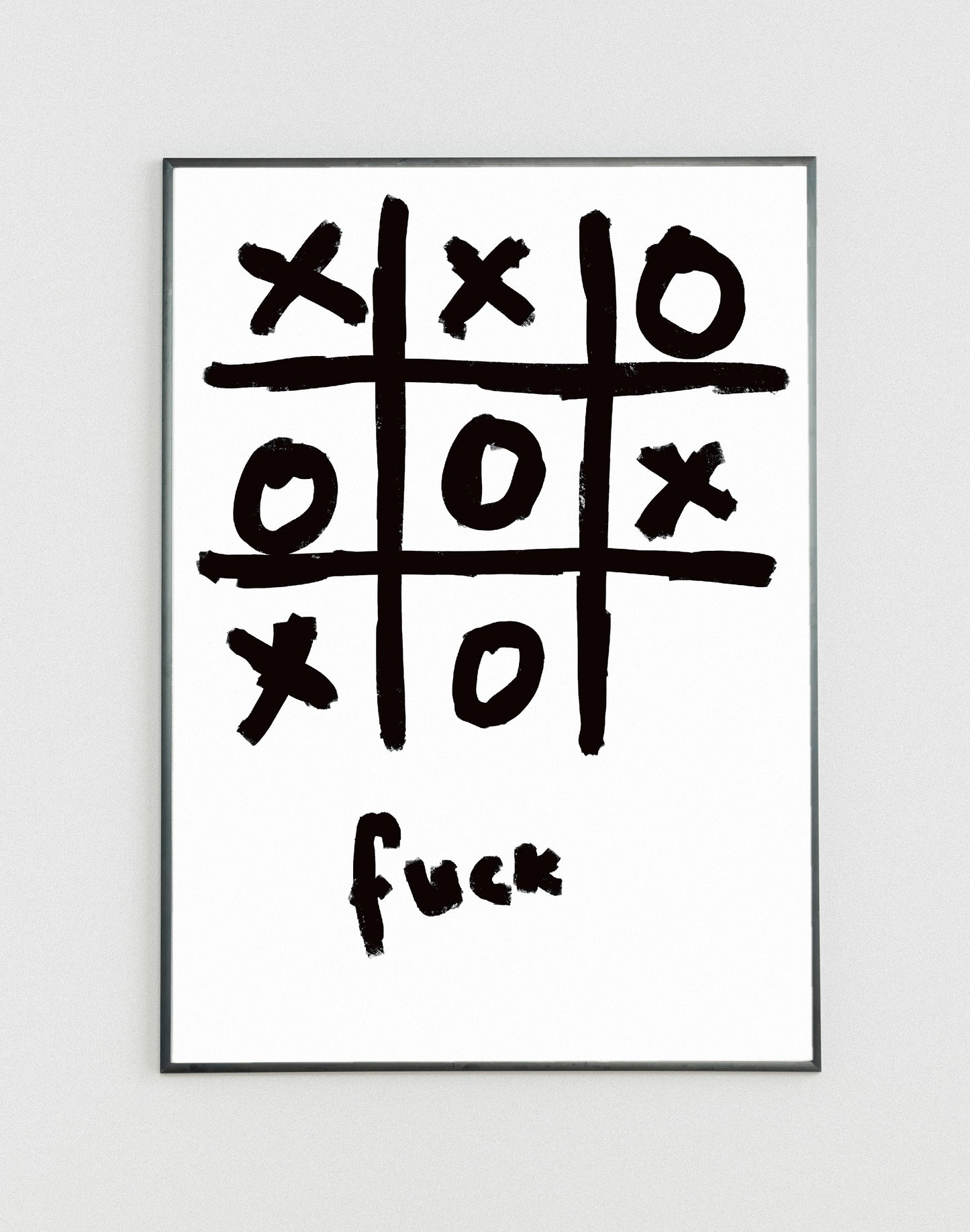Knotts and Crosses stalemate poster