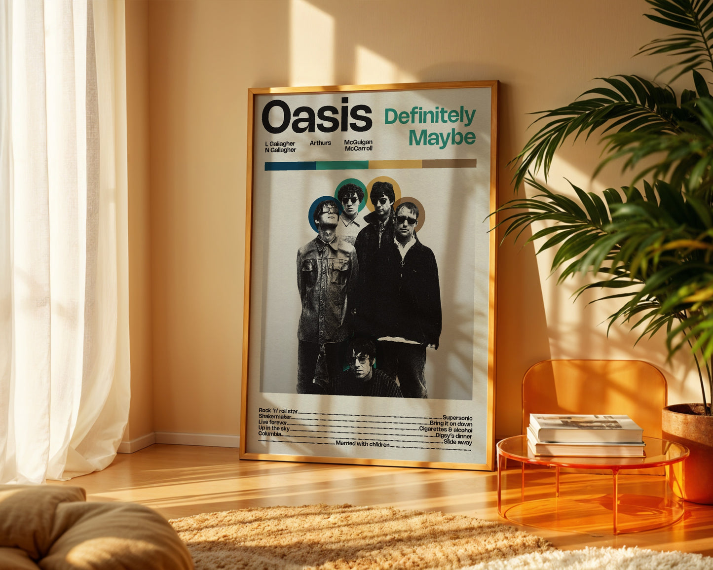 Oasis Album posters