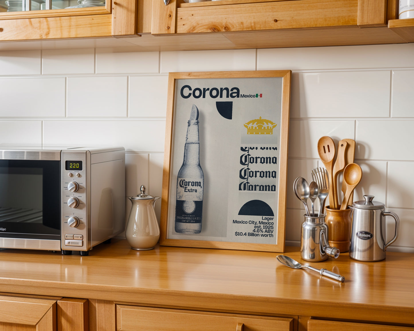 Corona beer poster
