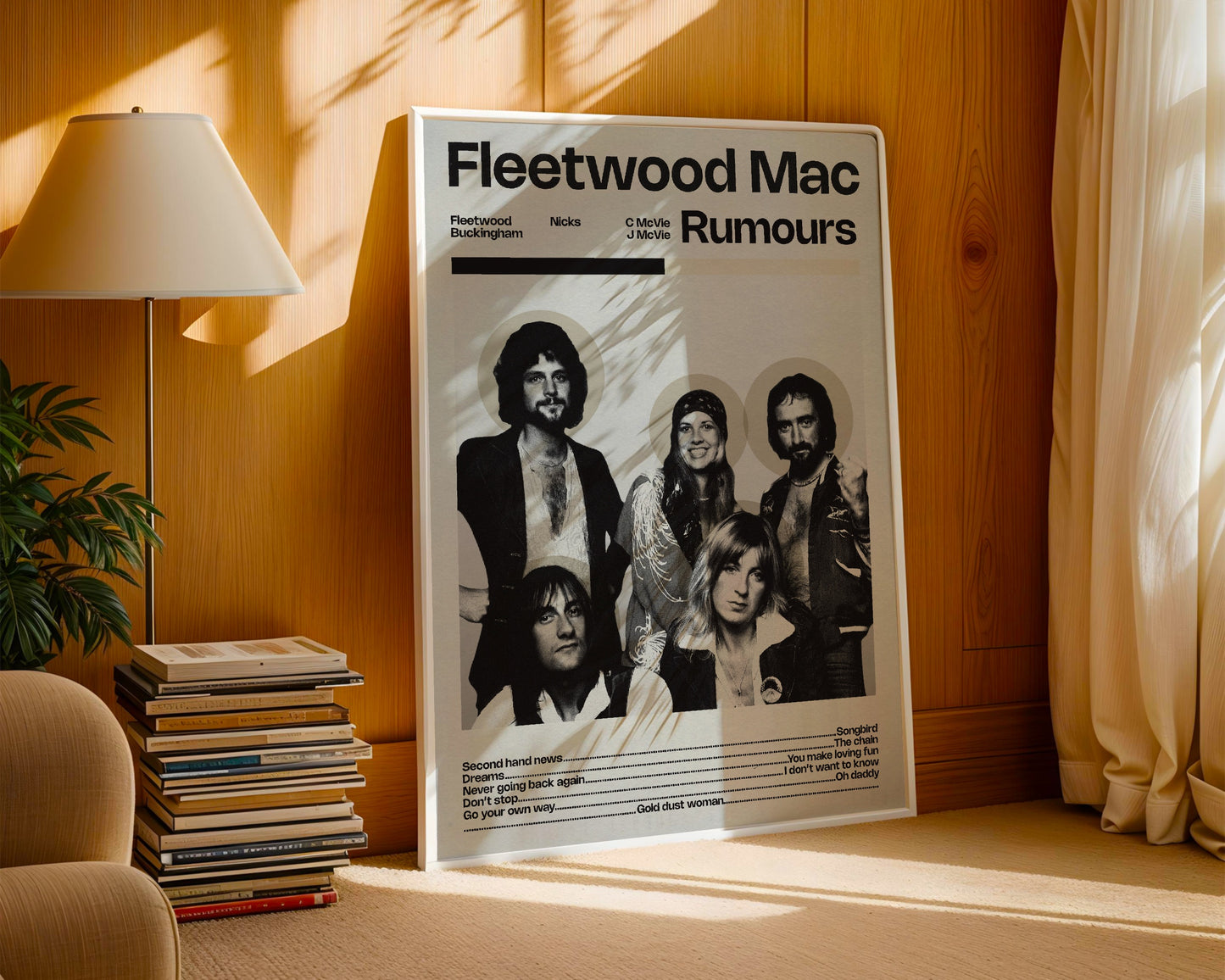 Fleetwood Mac Rumours poster