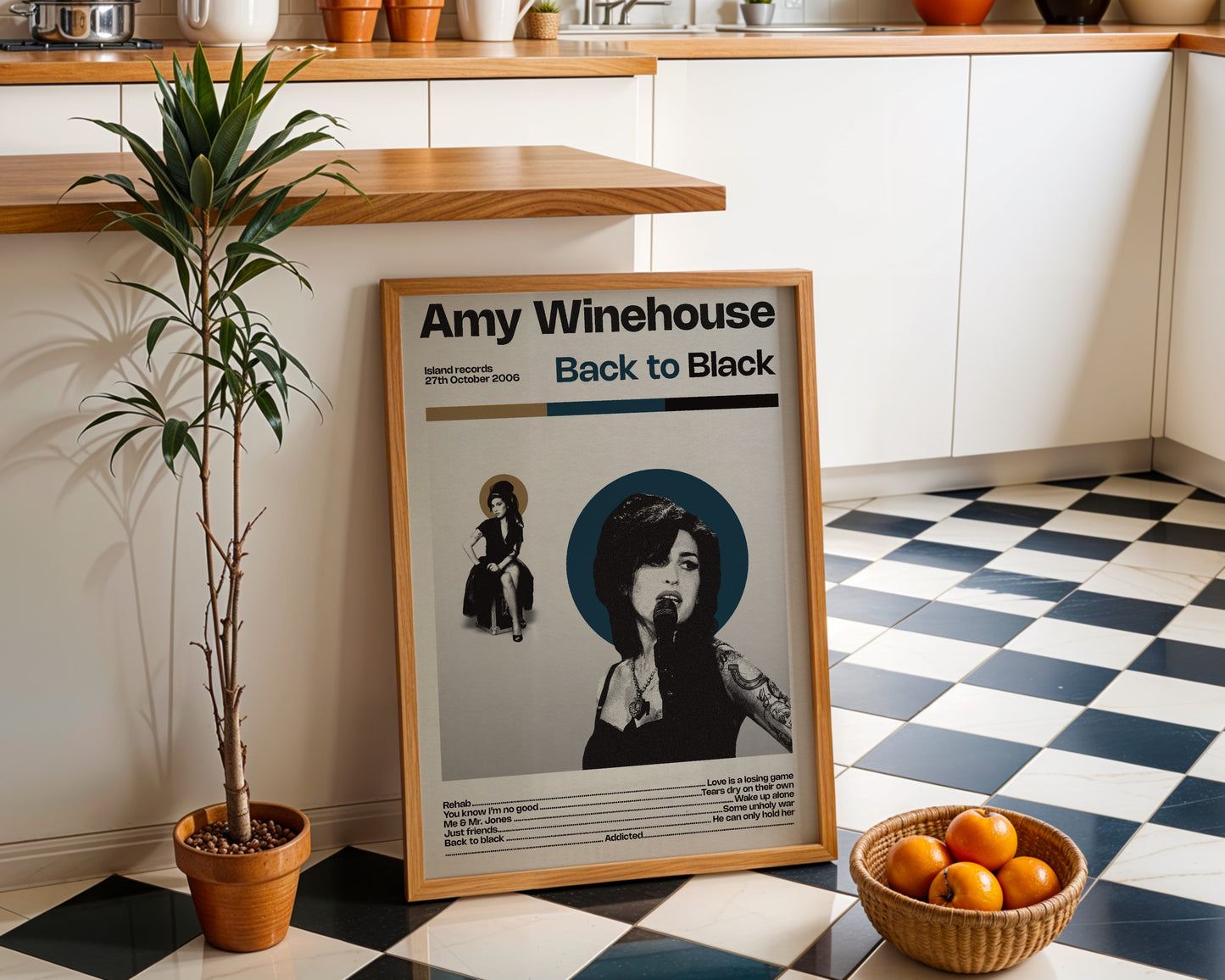 Amy Winehouse Back to Black poster