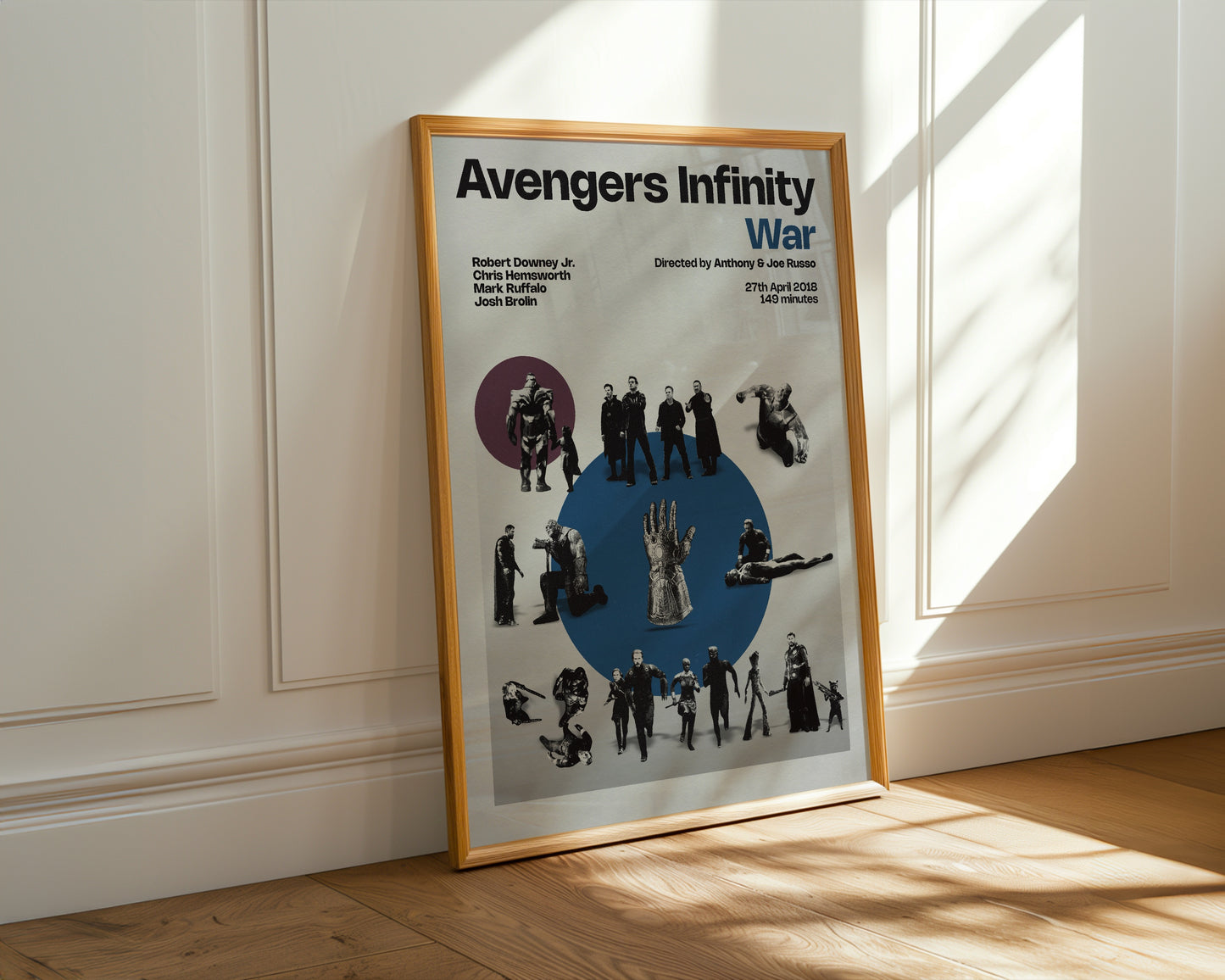 Avengers Infinity War miniatures poster