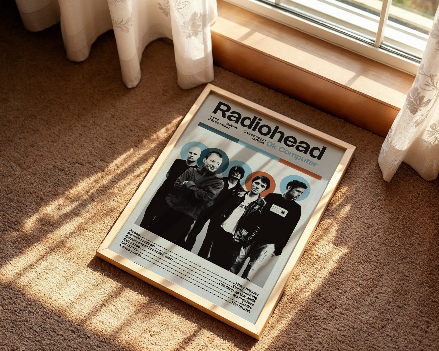 Radiohead Album posters