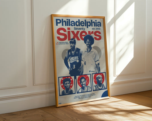 #58 Philadelphia 76ers poster