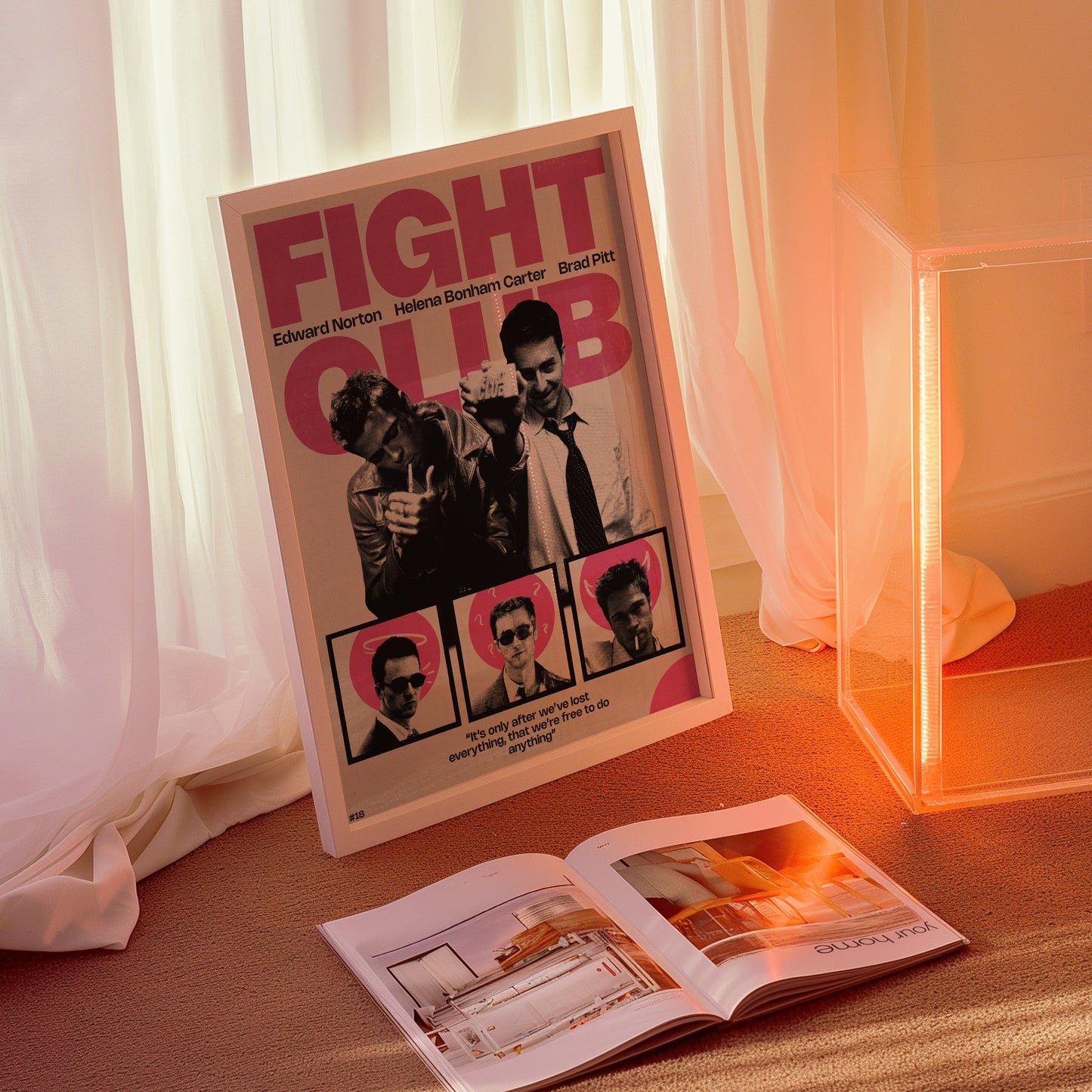 #18 Fight Club poster