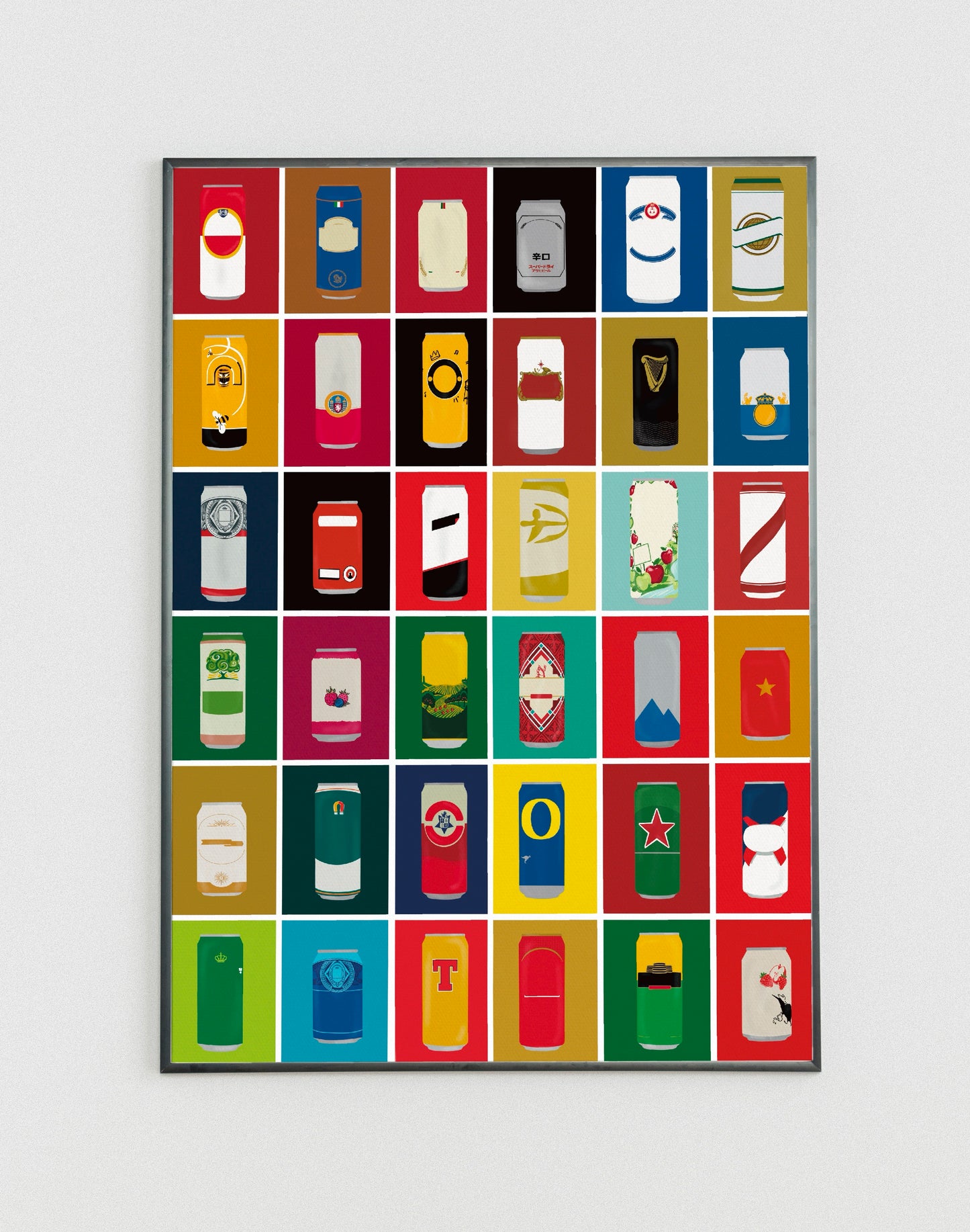 36 Beers simplified poster