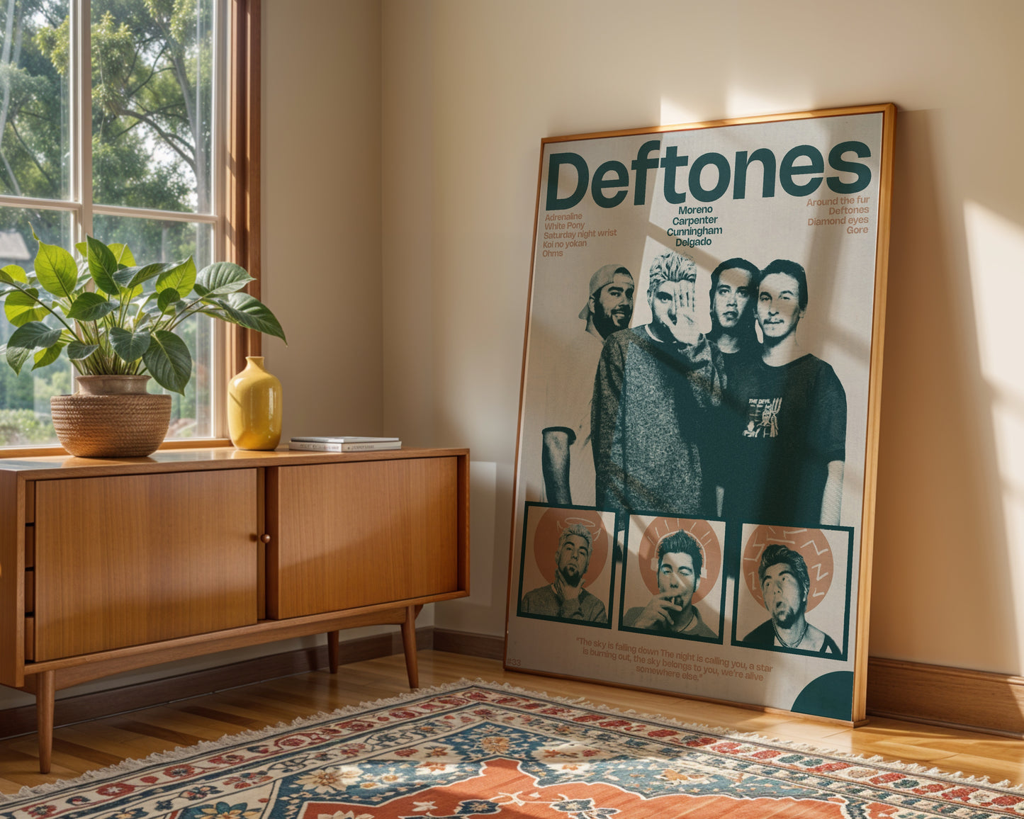 #33 Deftones poster