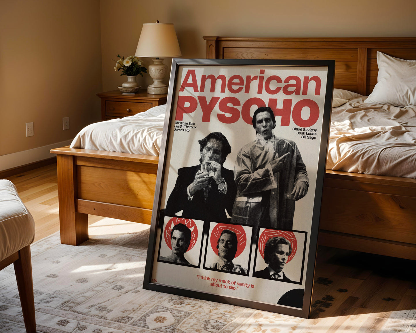 #50 American Psycho poster