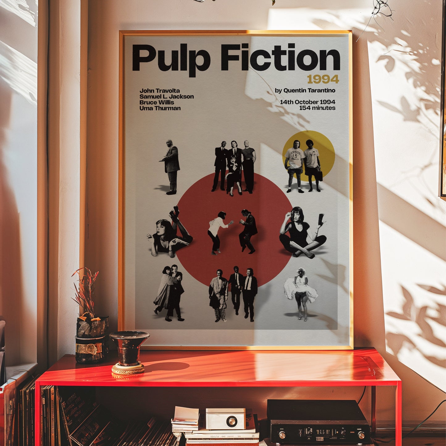 Pulp Fiction miniatures poster