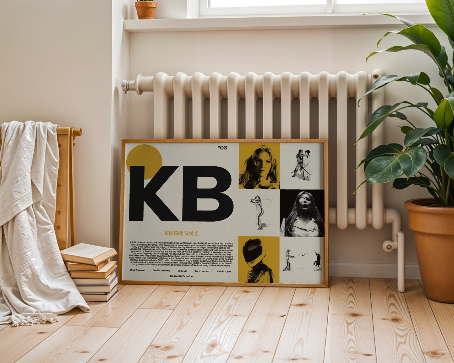 KB Kill Bill film poster