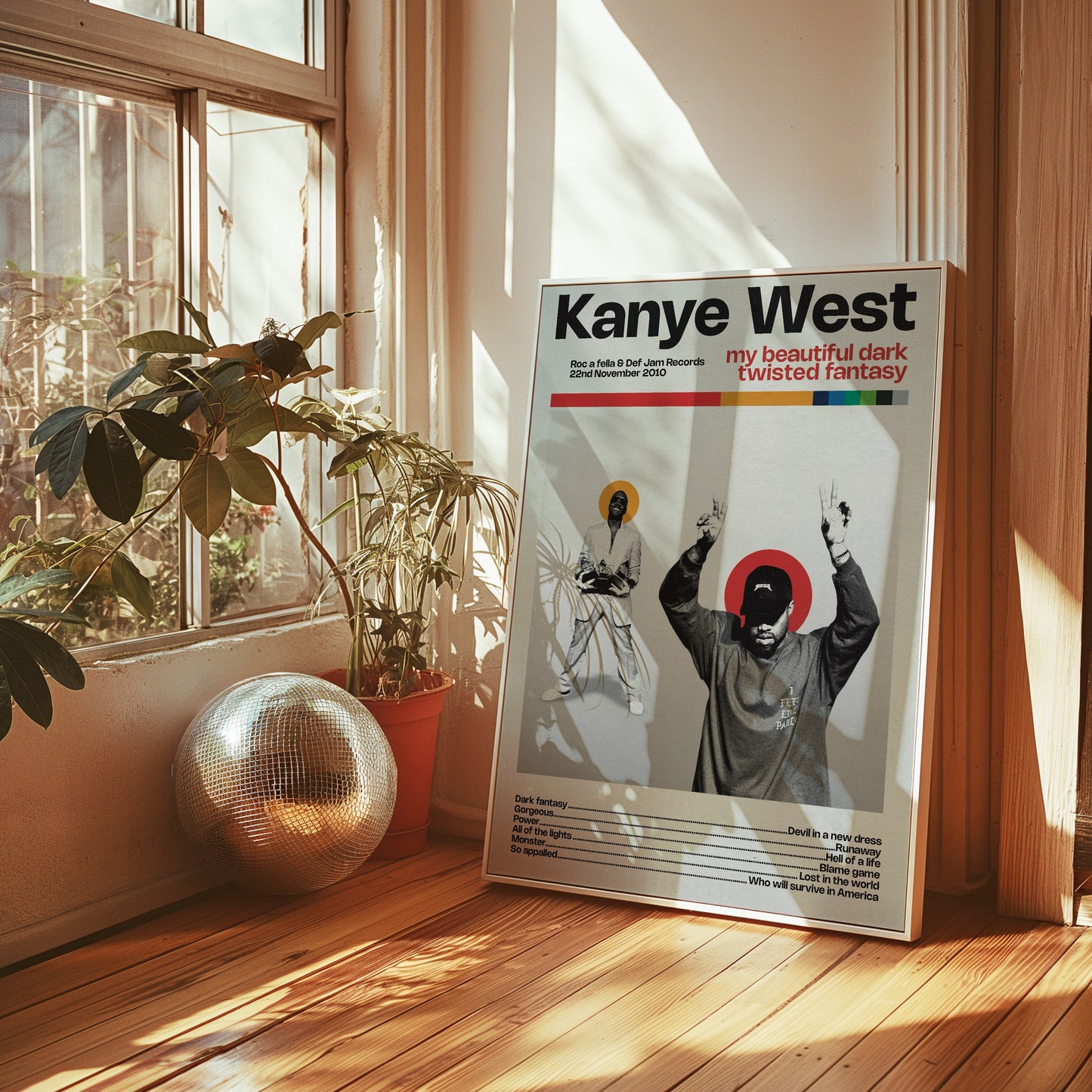 Kanye West album posters