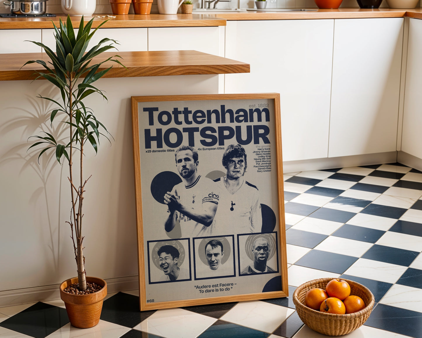 #68 Tottenham Hotspur poster