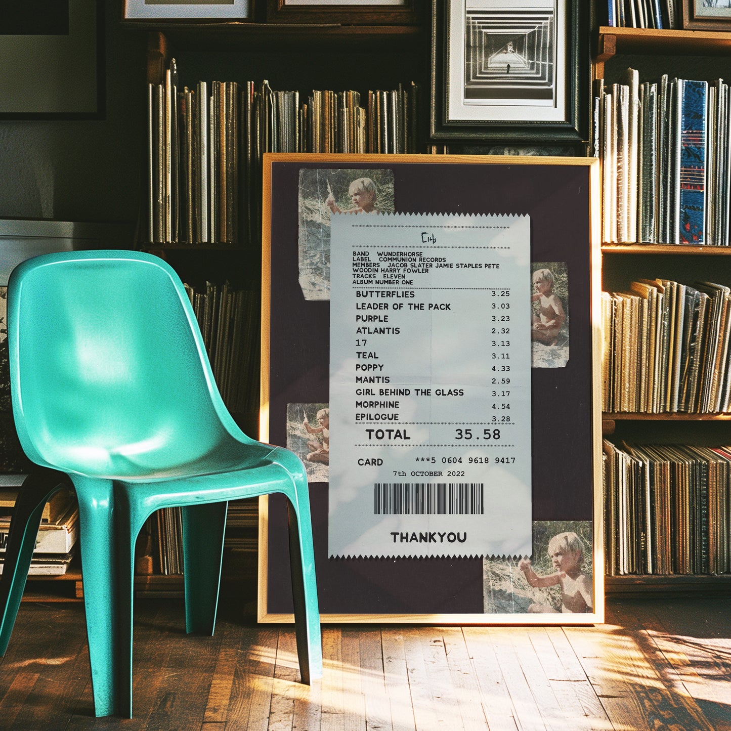 Wunderhorse Cub receipt poster