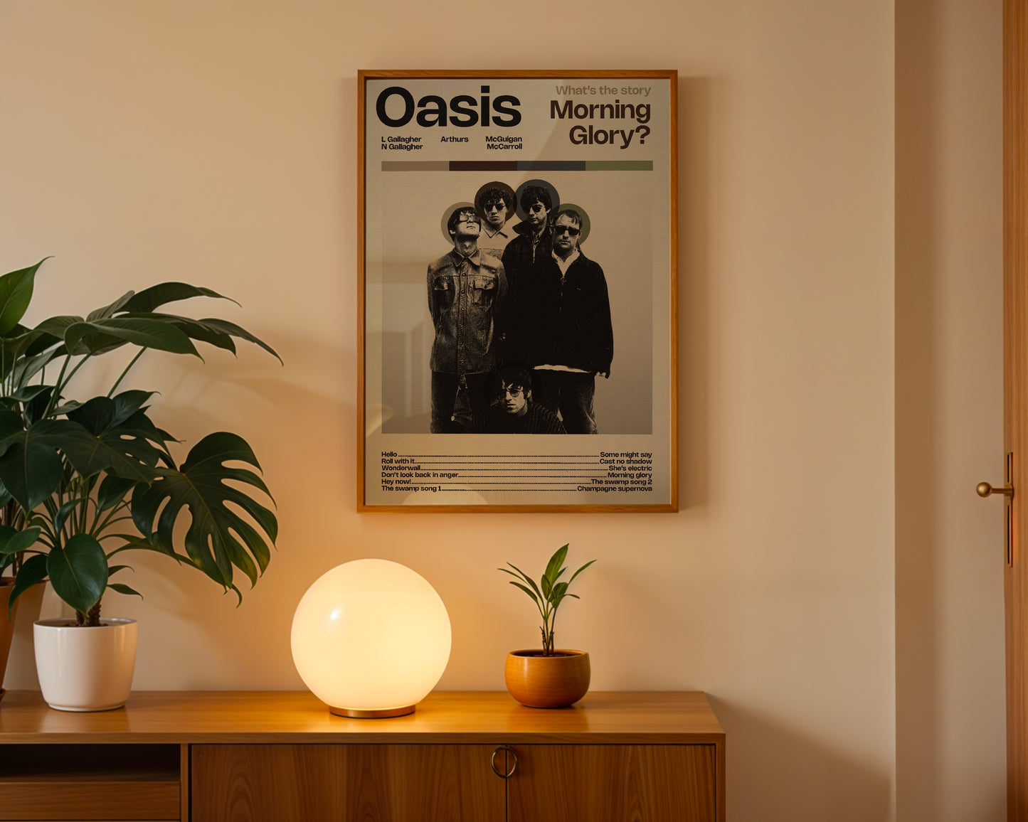 Oasis Album posters