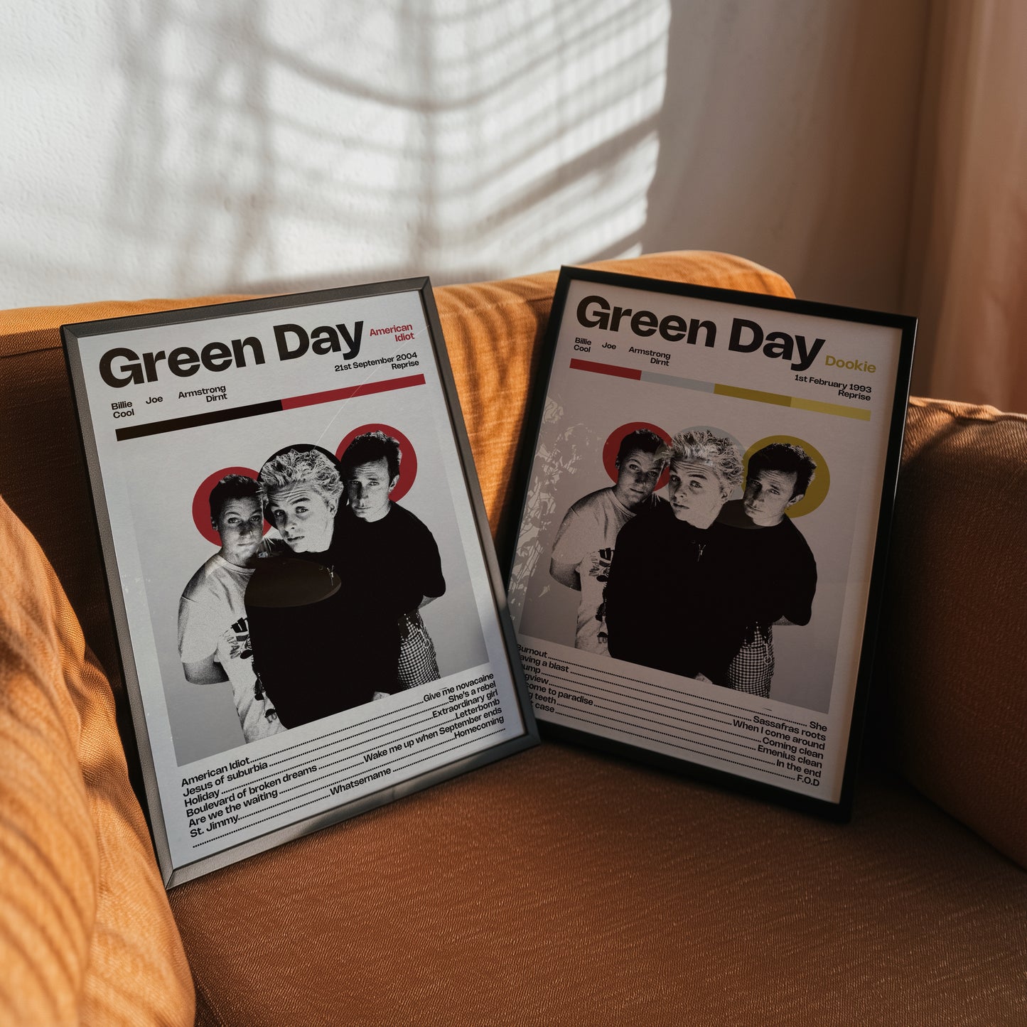 Green Day Album posters