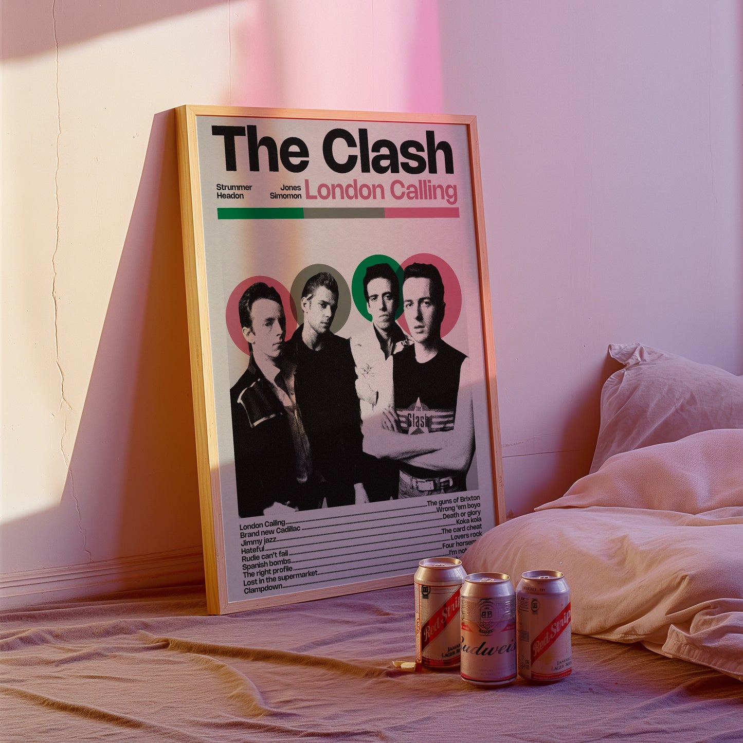 The Clash London Calling poster