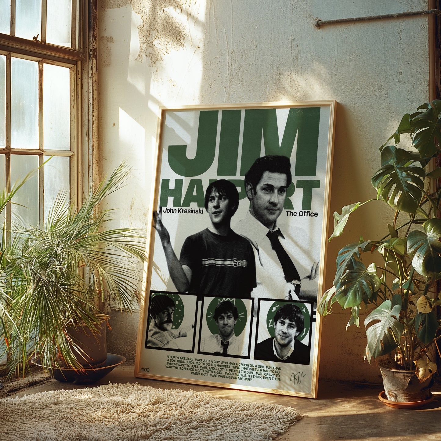 #03 Jim Halpert poster