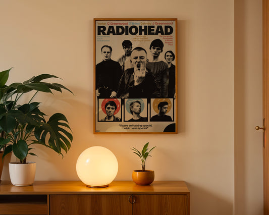 #14 Radiohead poster