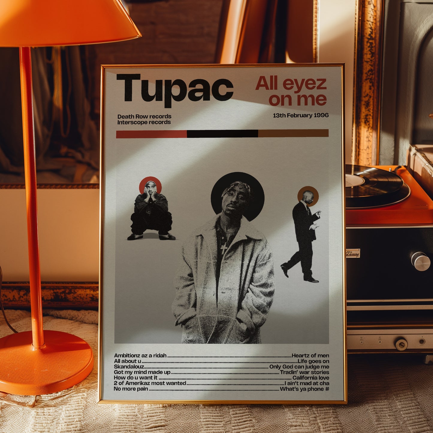 Tupac All Eyez on me poster