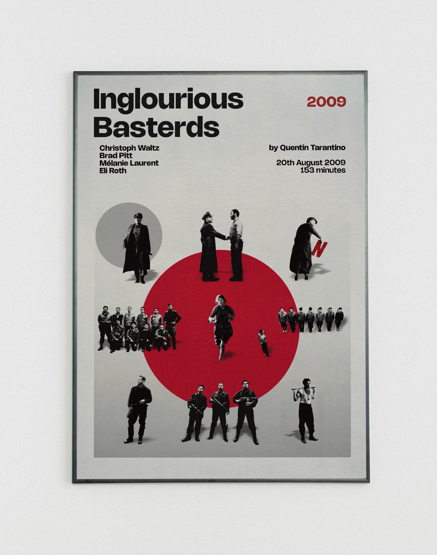 Inglorious Basterds miniatures poster