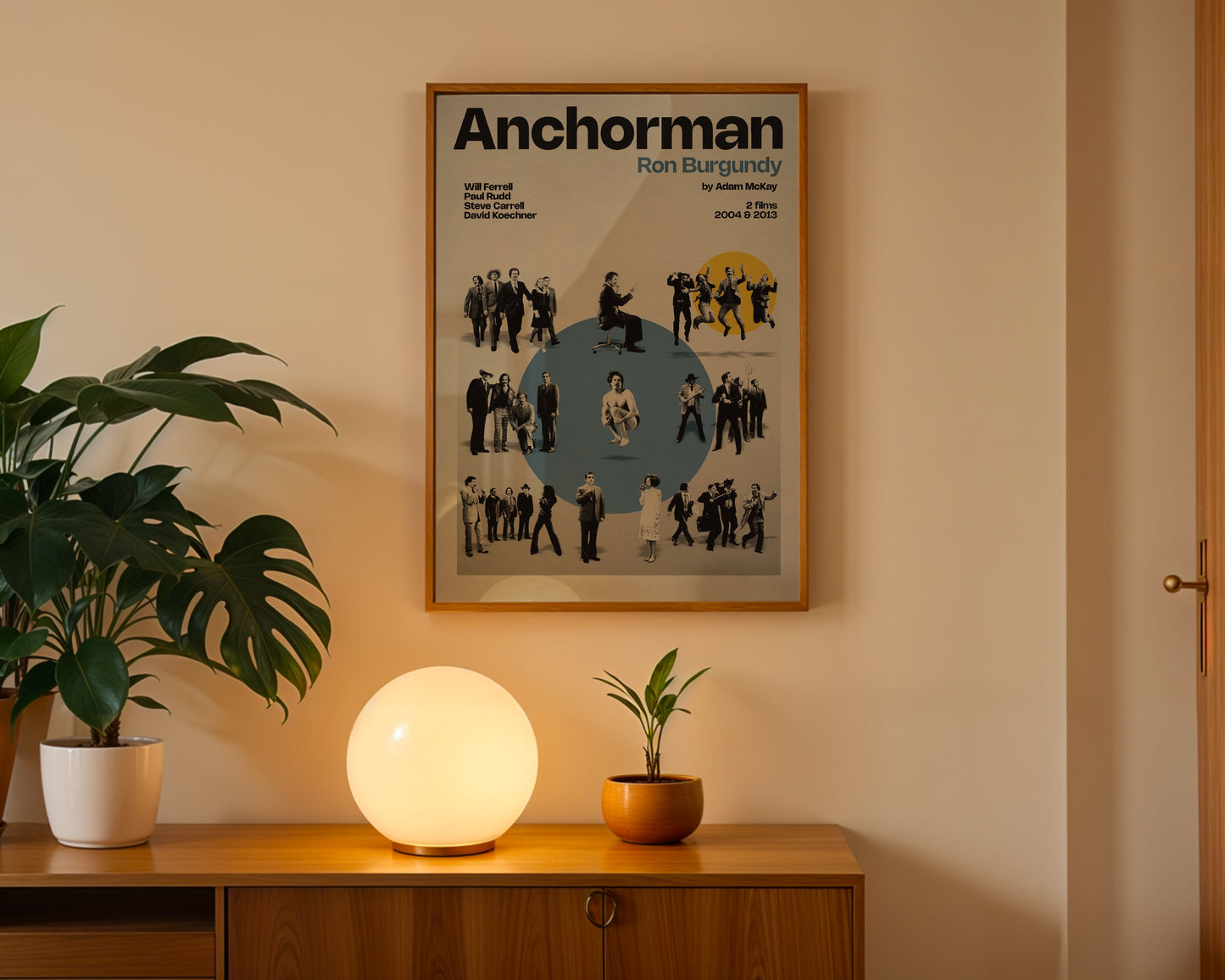 Anchorman miniatures poster