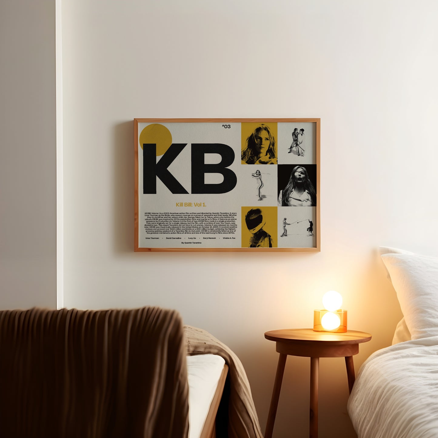 KB Kill Bill film poster