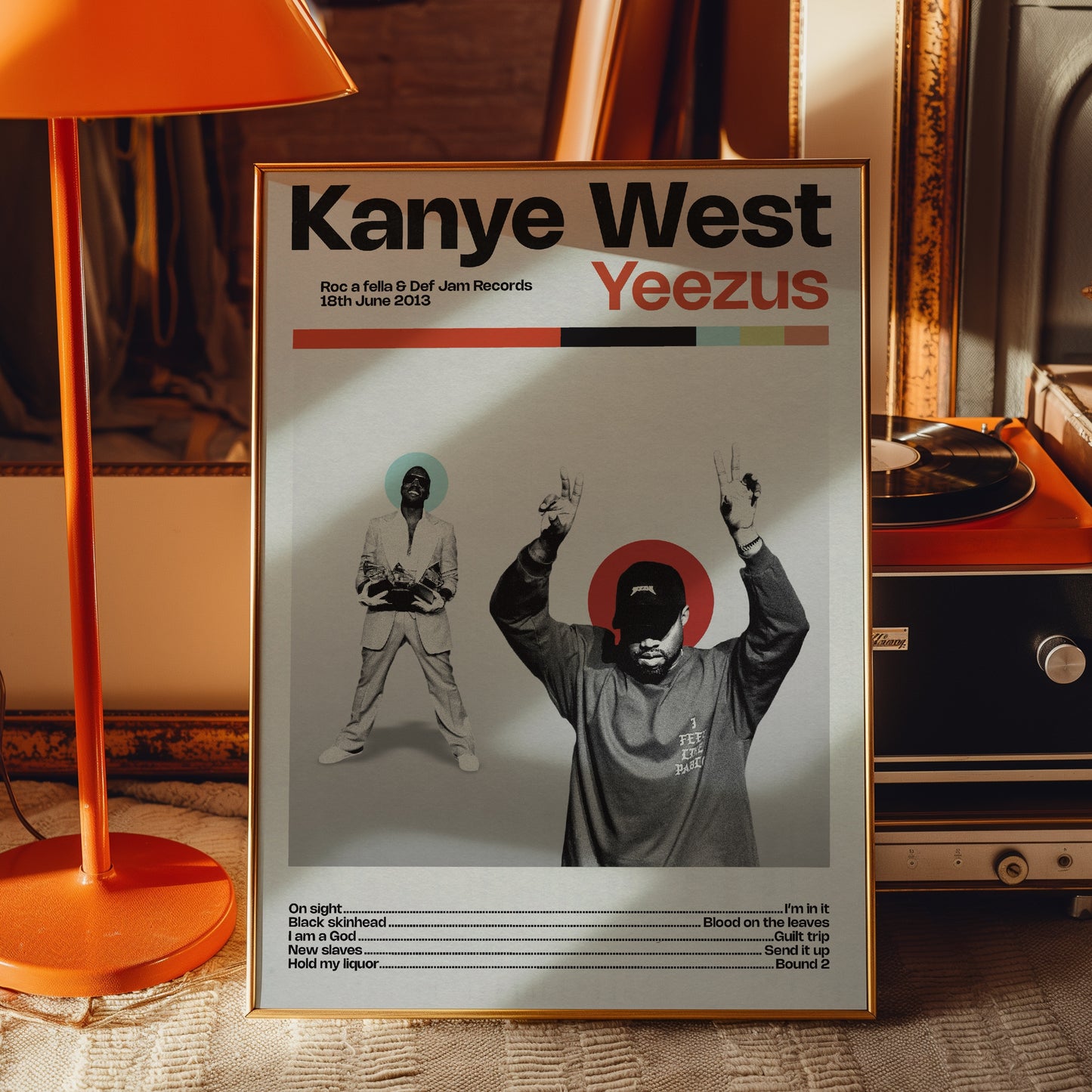 Kanye West album posters