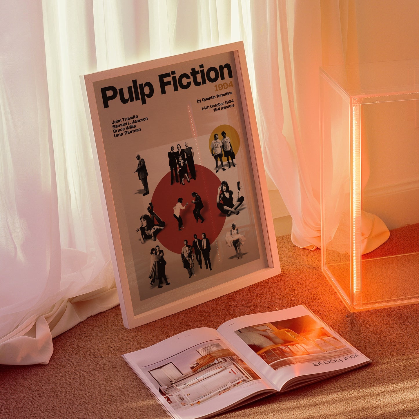 Pulp Fiction miniatures poster