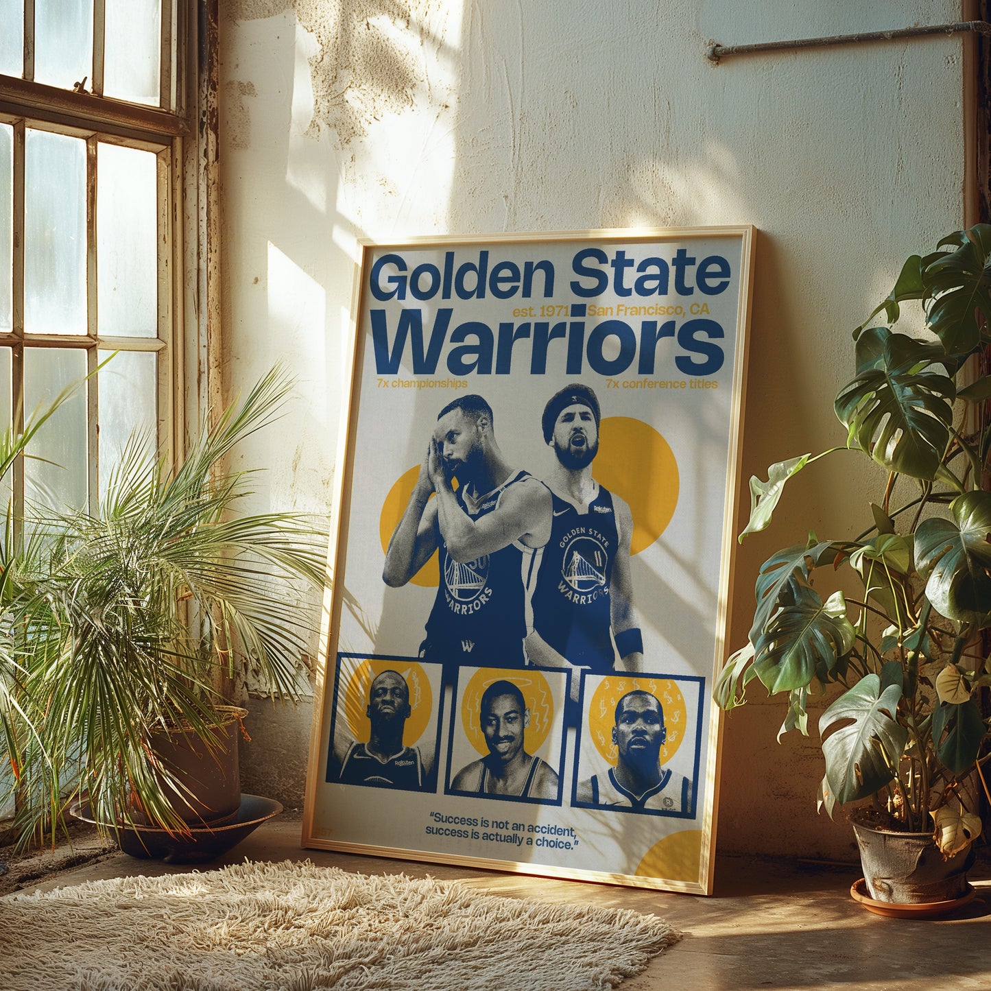 #57 Golden State Warriors poster