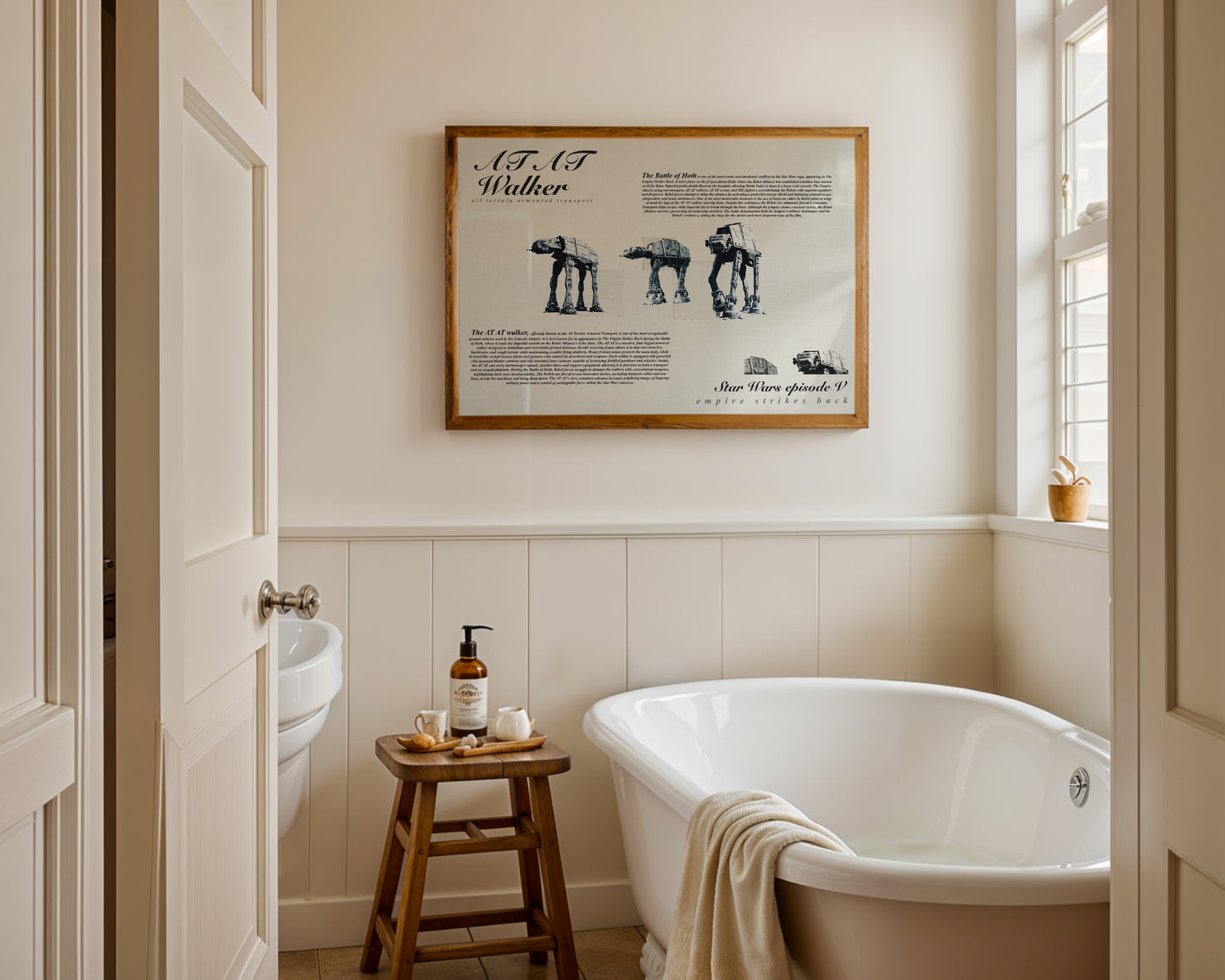 Star Wars AT AT poster