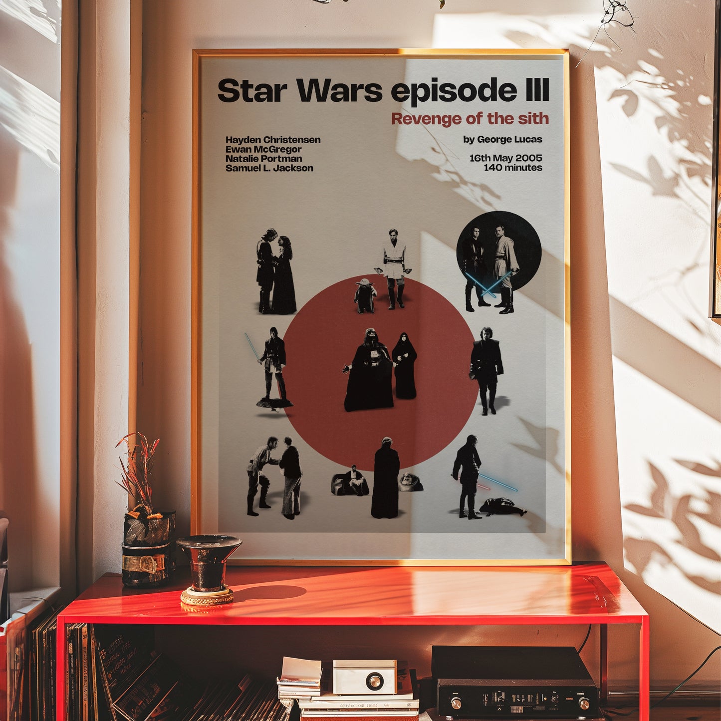 Star Wars Revenge of the Sith miniatures poster