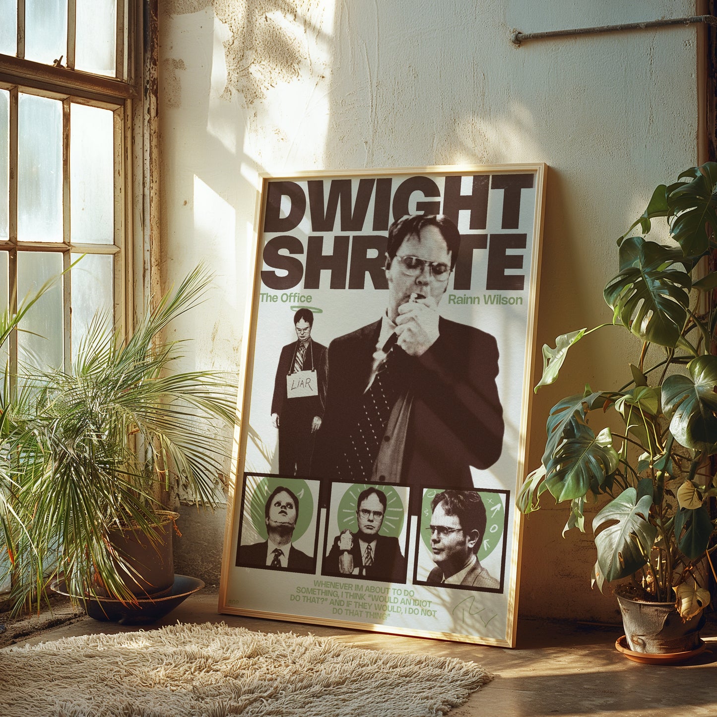 #02 Dwight Shrute poster
