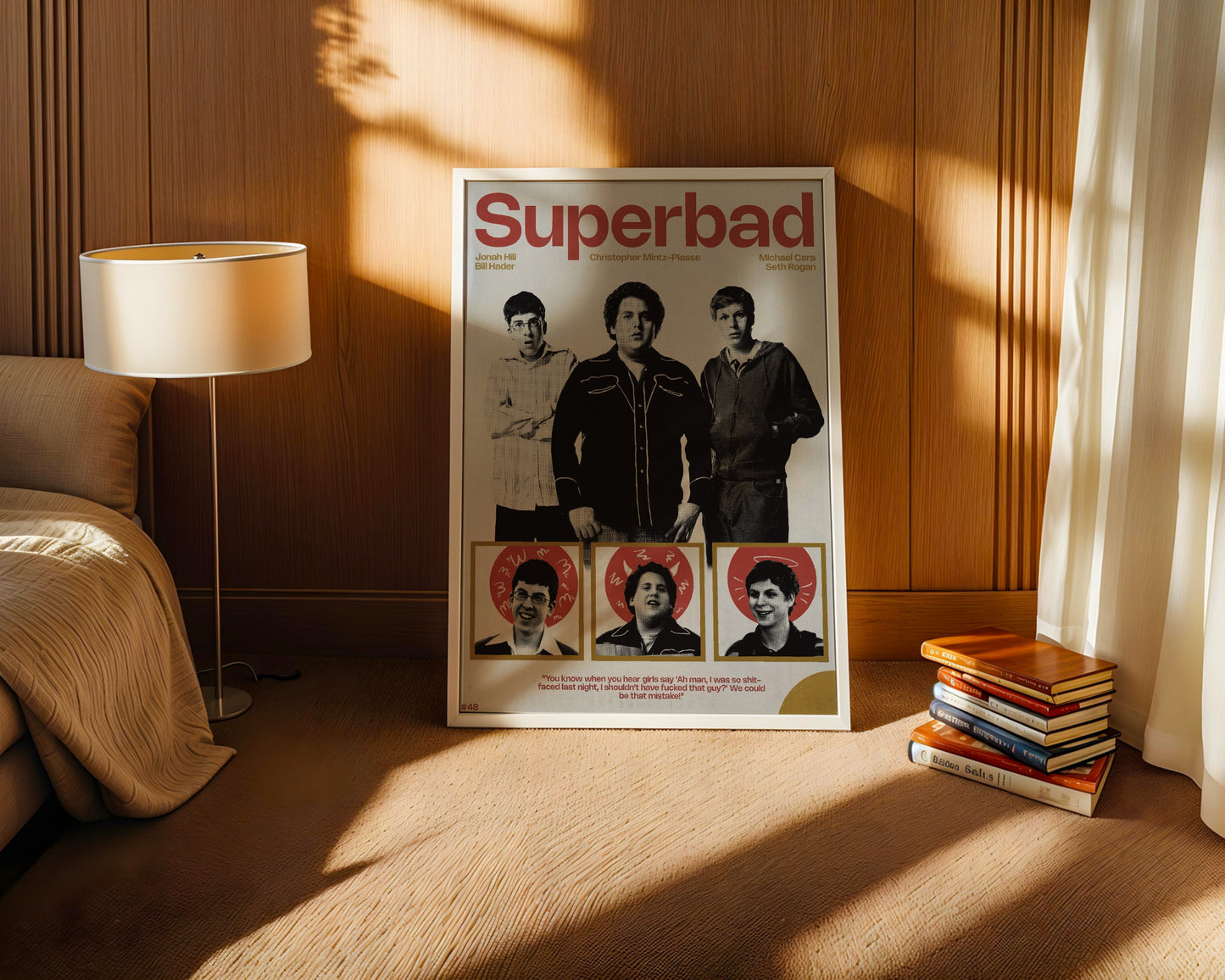 #48 Superbad poster