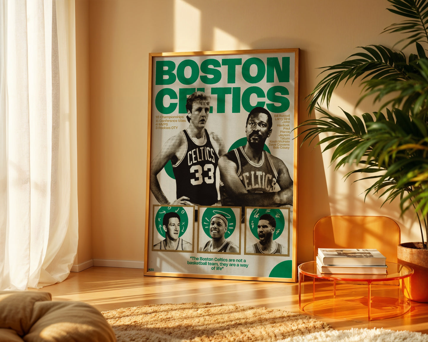 #20 Boston Celtics poster