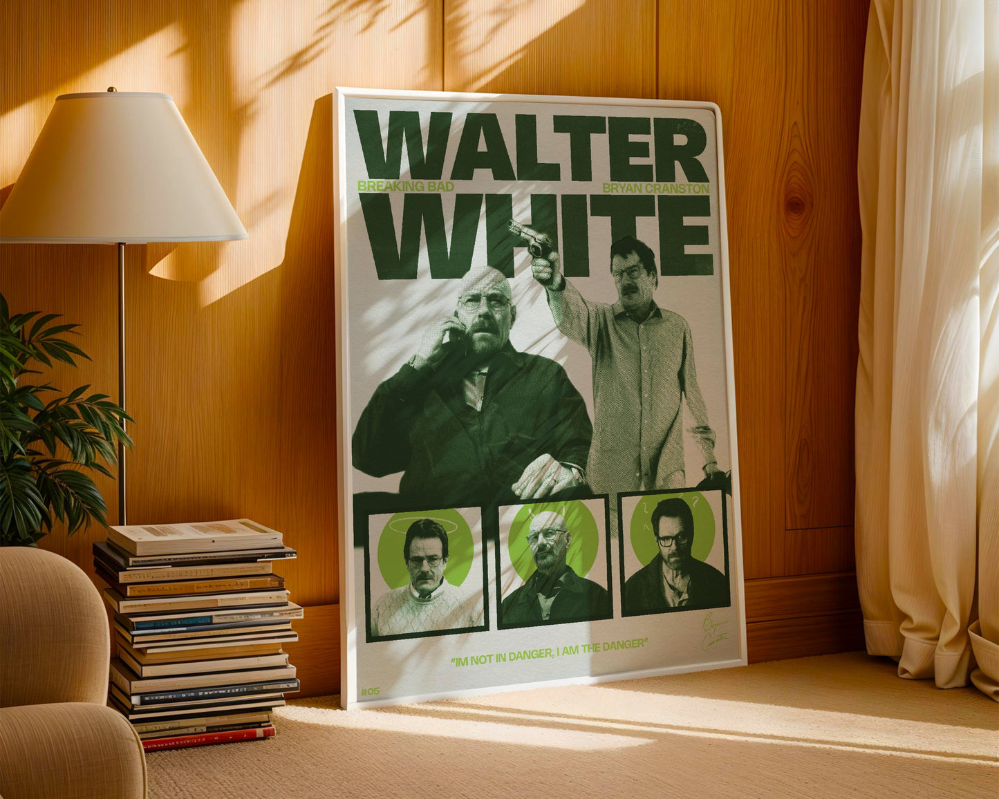 #05 Walter White poster