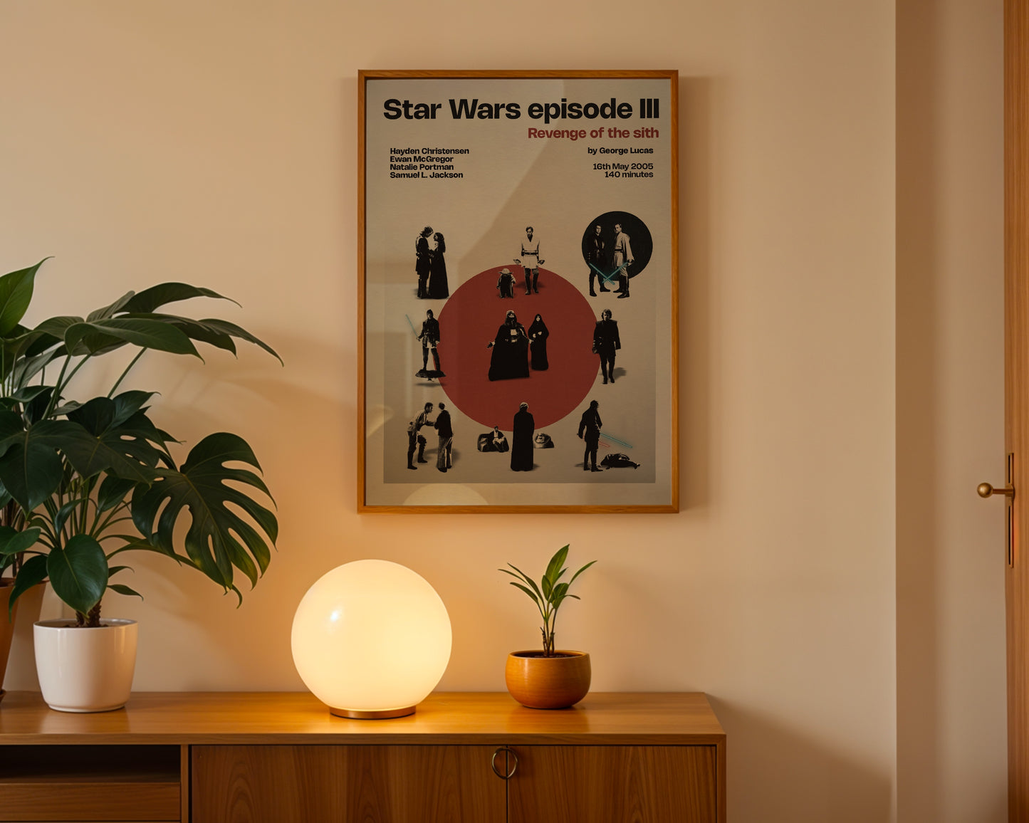 Star Wars Revenge of the Sith miniatures poster