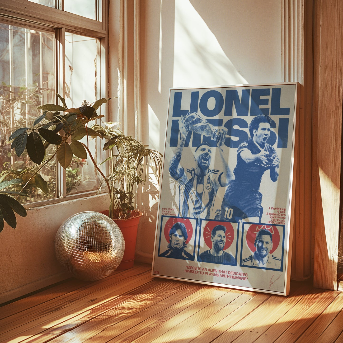 #11 Lionel Messi poster