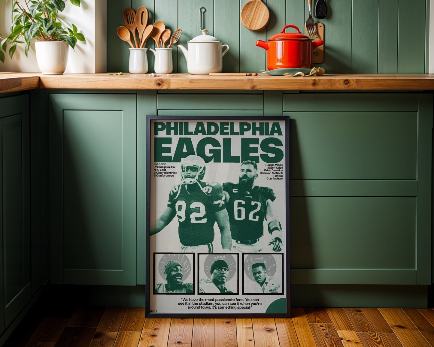 #23 Philadelphia Eagles poster